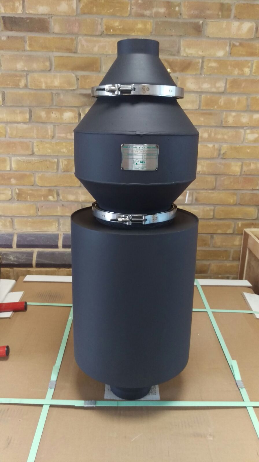 Catalytic Converter Units with Silencer